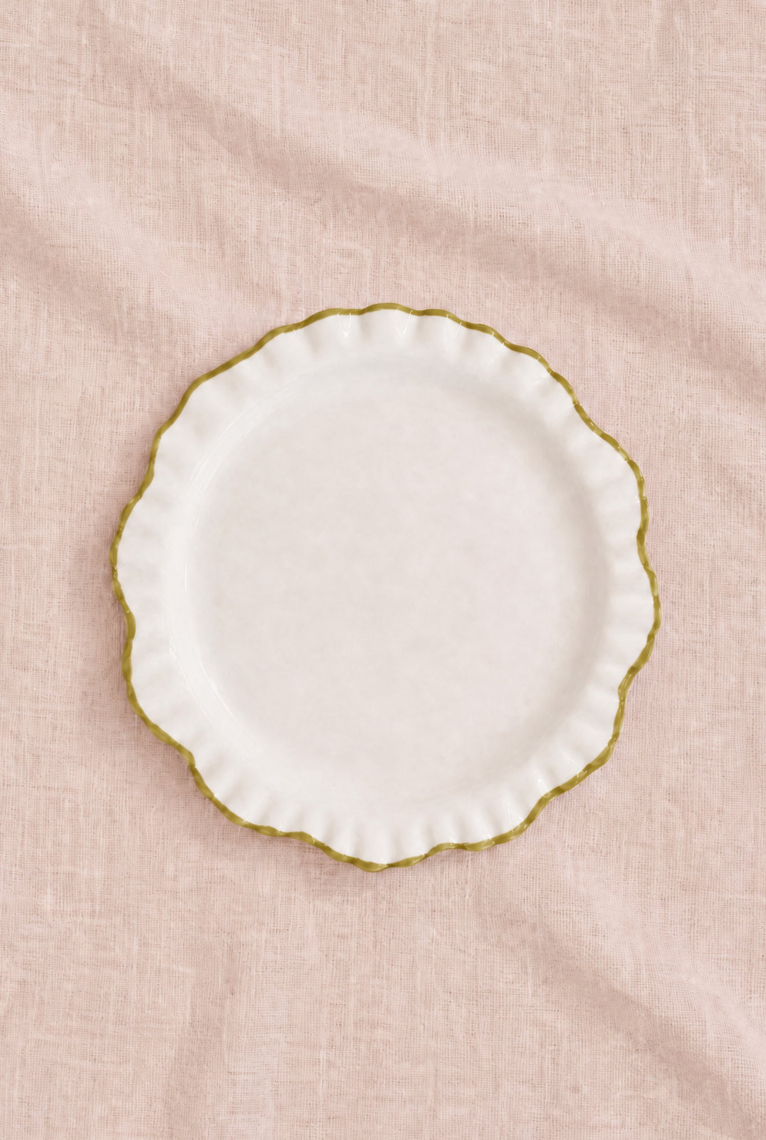 Dinner Plate Green Ollie (Set of 2)