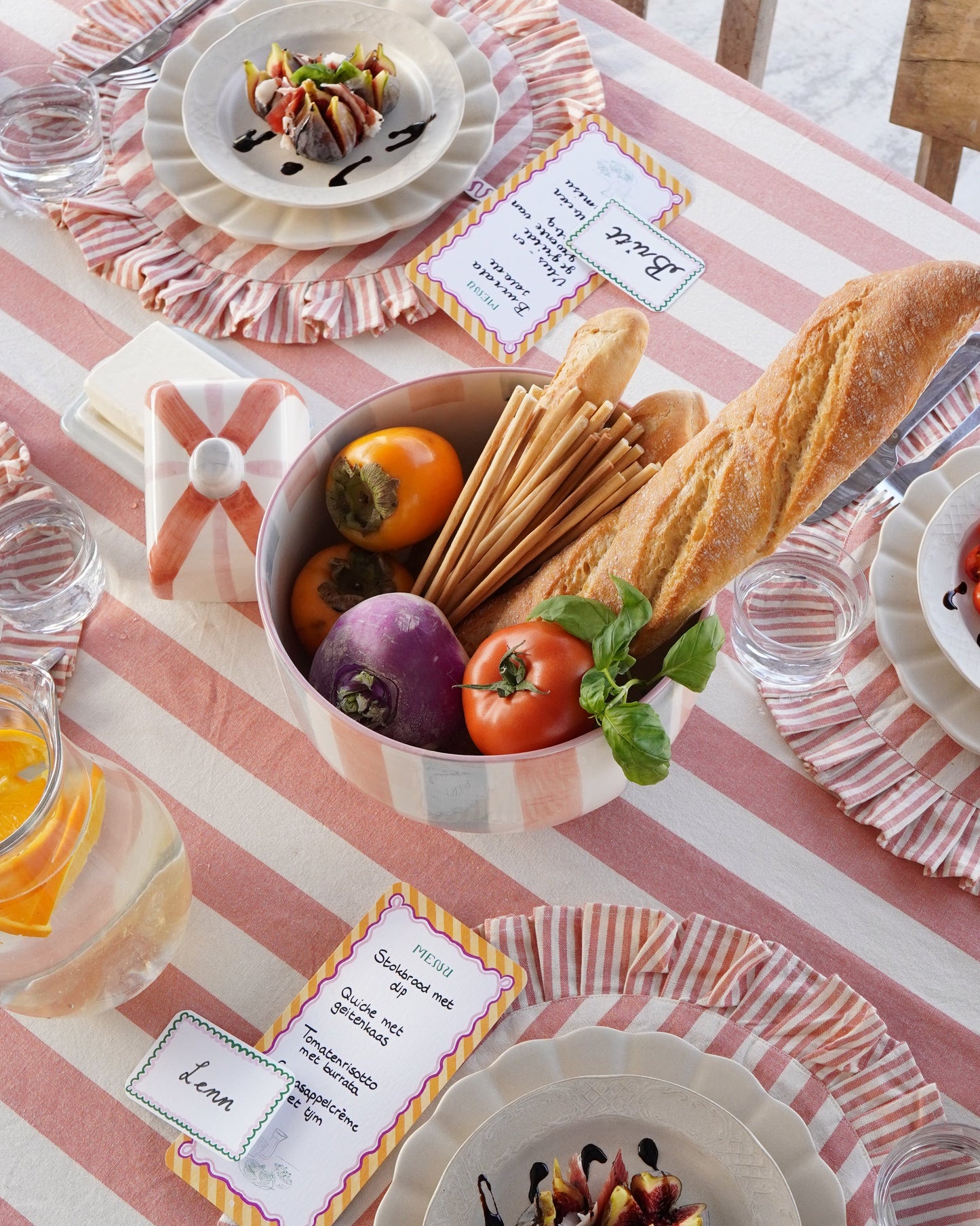 Bowl Lightblue / Blush Levi