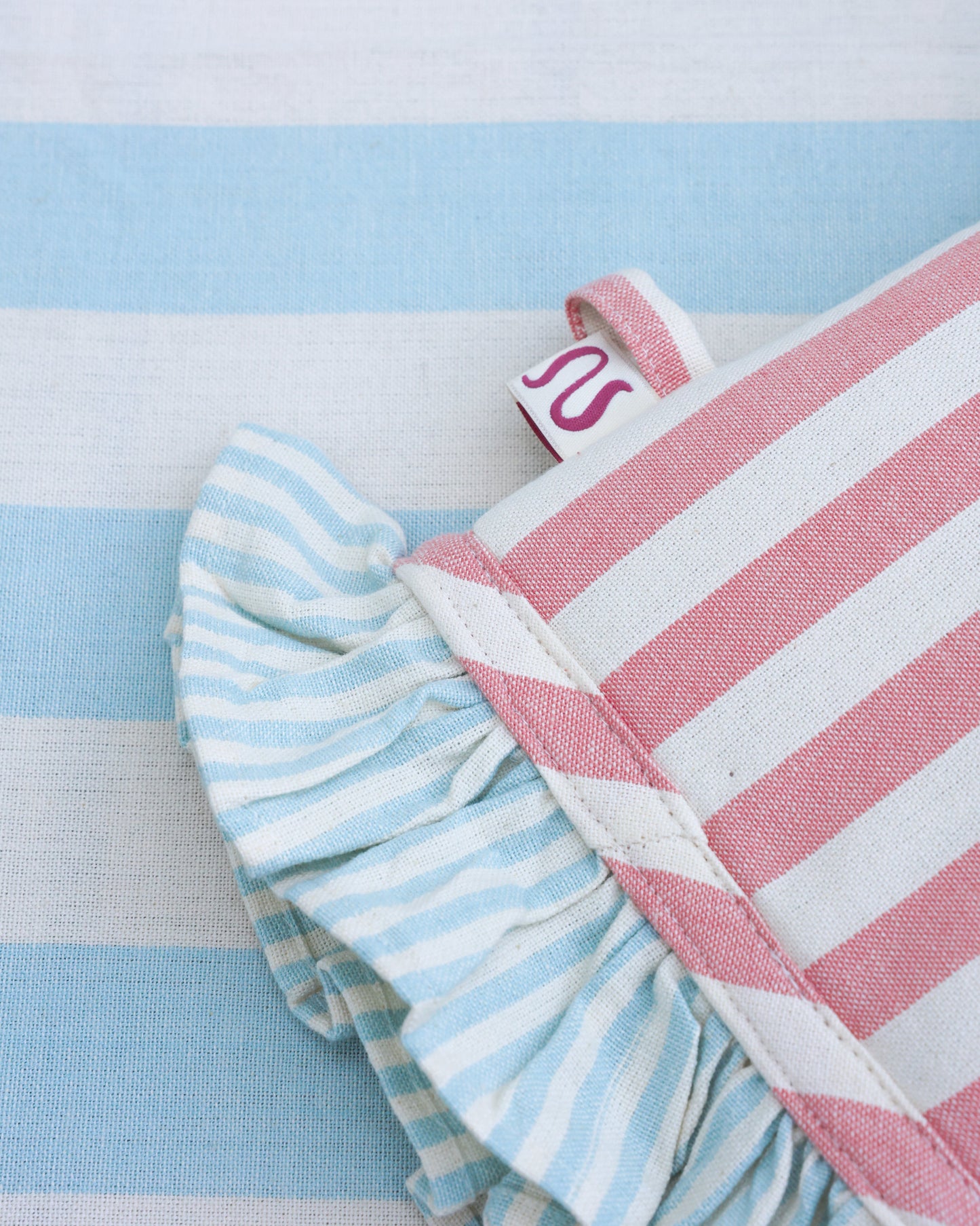 Ovenwant Lichtblauw / Blush Levi