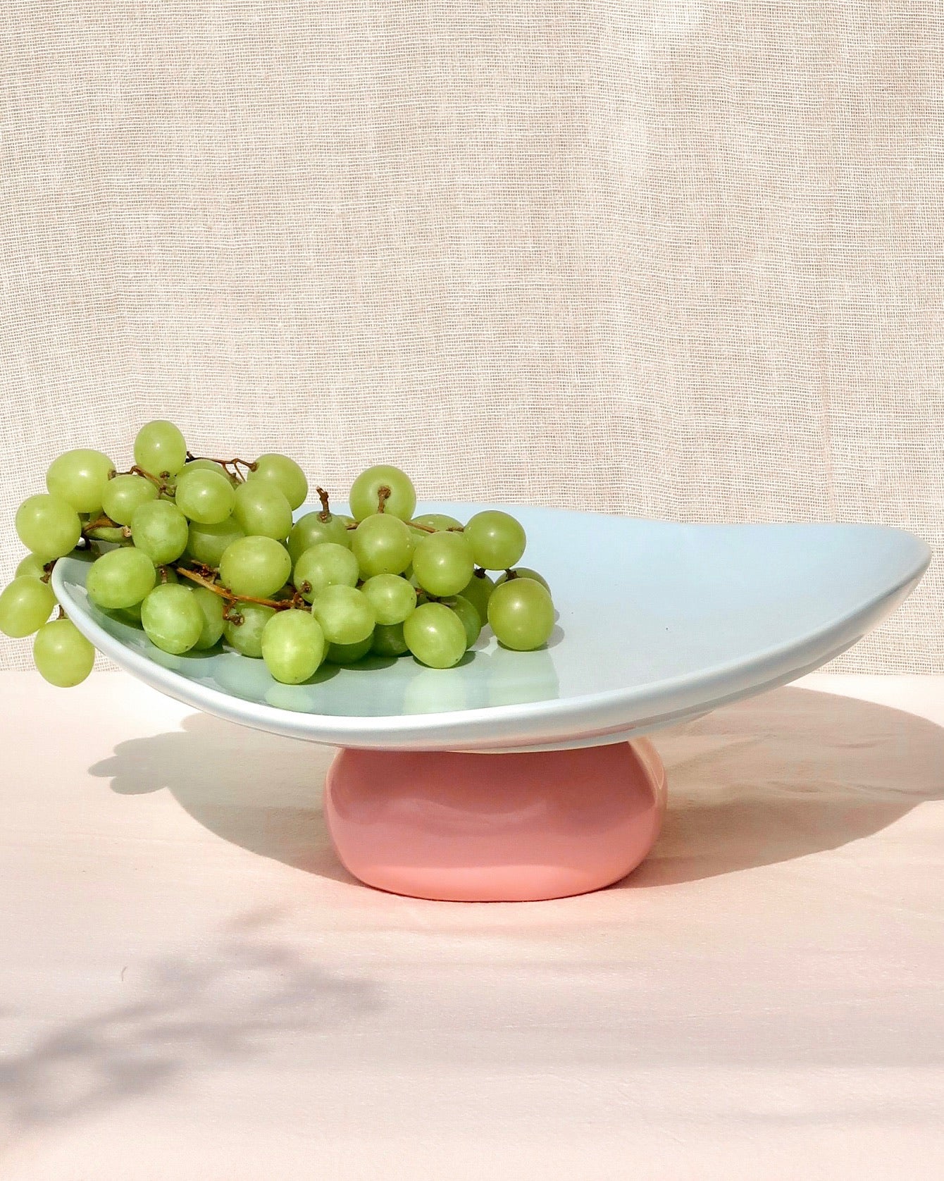 Deem Blue/Pink Serving Tray