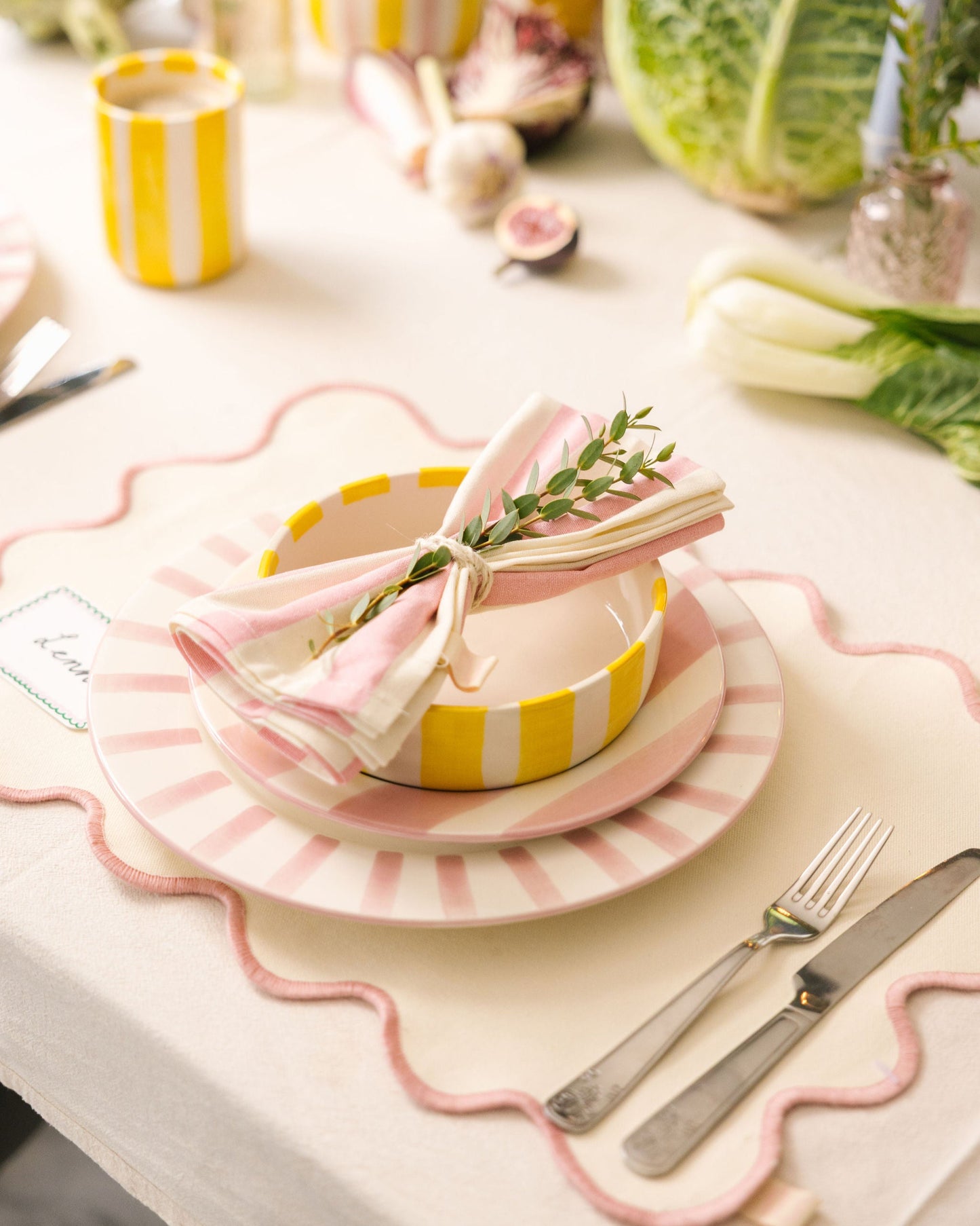 Placemat Pink Iris (Set of 2)