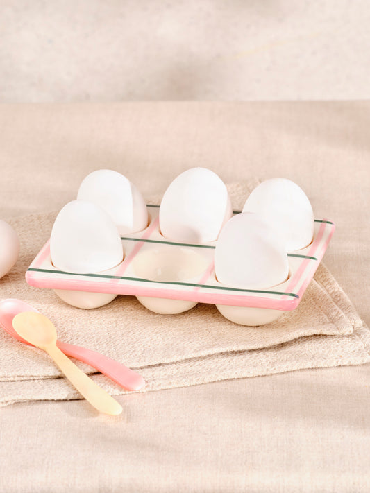 Eggholder Green/Pink Soft Fleur