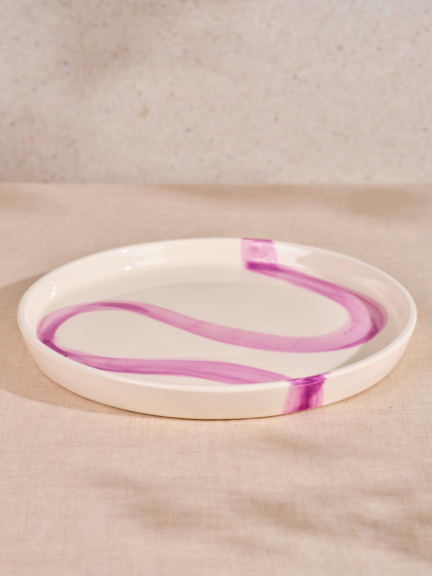 Plate Purple Nina