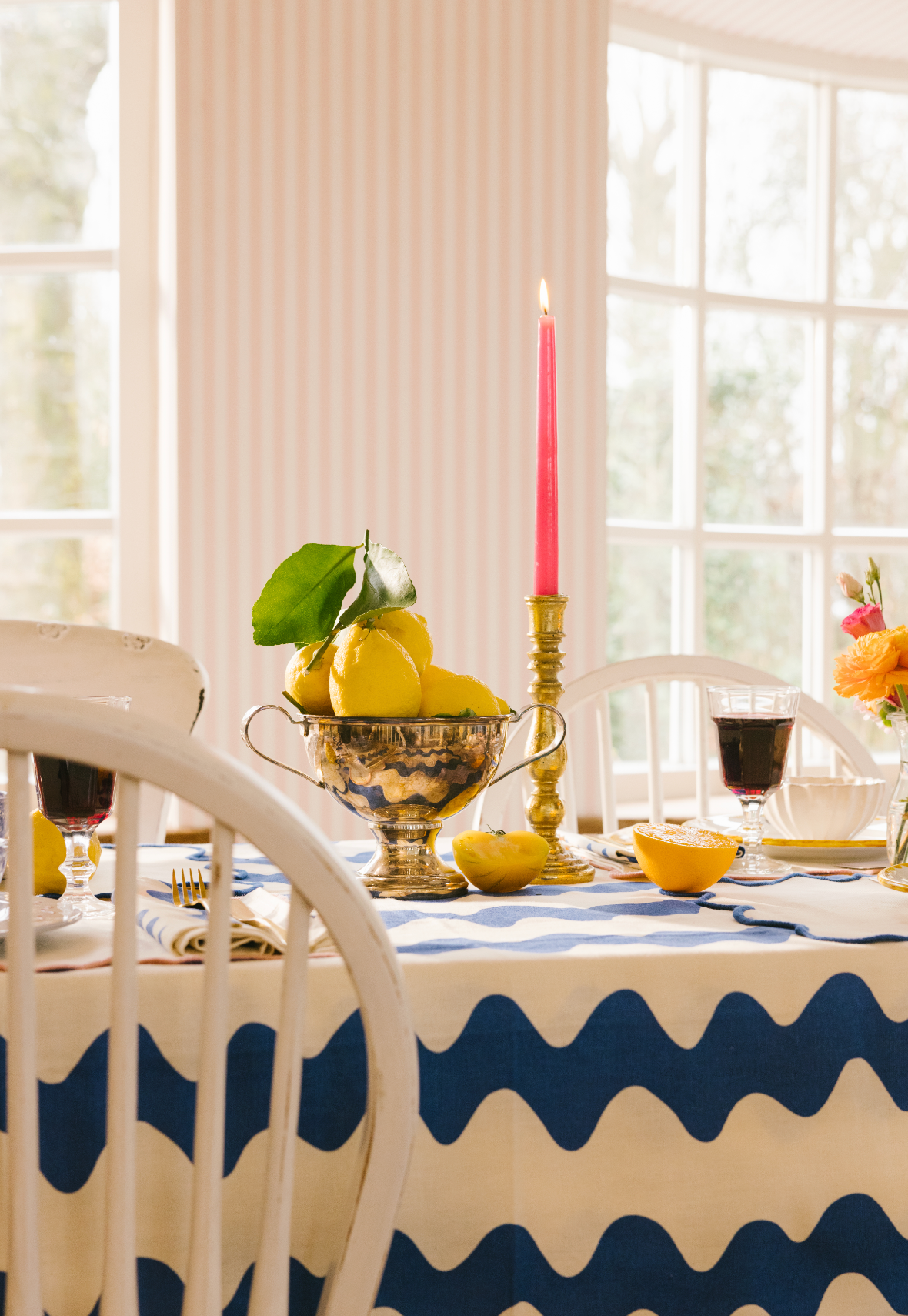 Tablecloth Blue Marrit