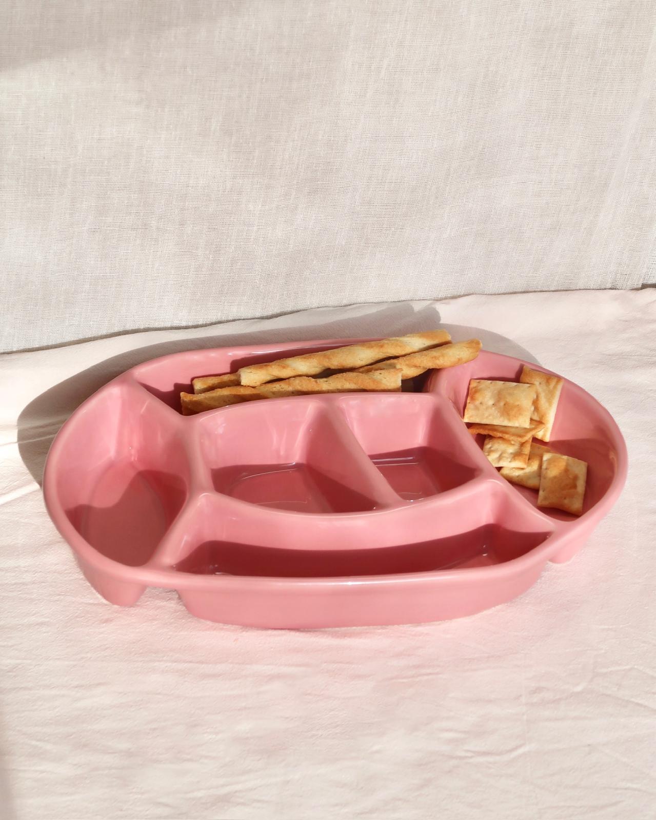 Snack Platter Pink Iris