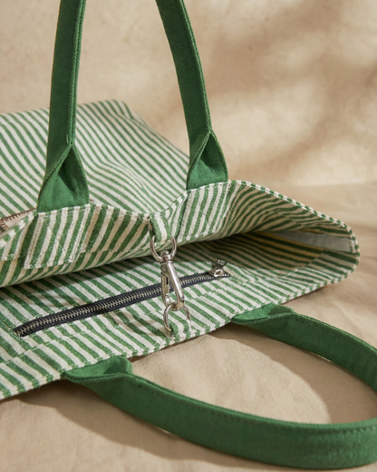 Shopper Frankie Gestreept Groen Kelly