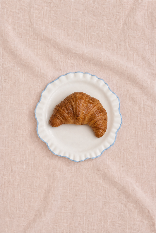 Breakfast Plate Lightblue Anna  (Set of 2)