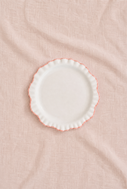 Breakfast Plate Blush Charlie  (Set of 2)