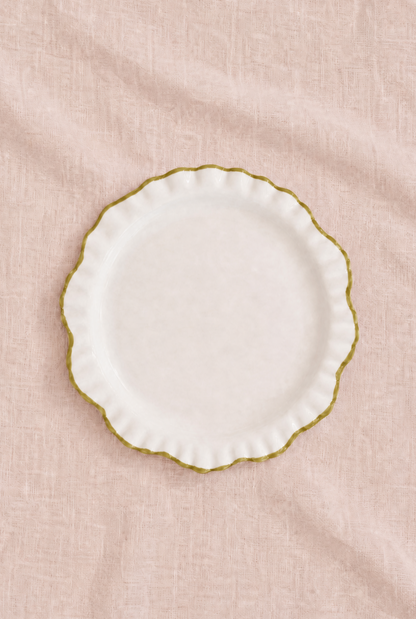 Dinner Plate Green Ollie  (Set of 2)