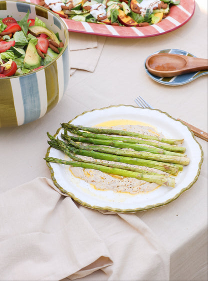 Dinner Plate Green Ollie  (Set of 2)