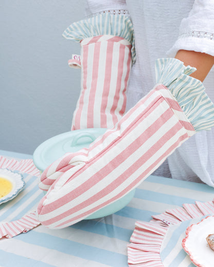 Ovenwant Lichtblauw / Blush Levi