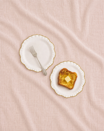 Breakfast Plate Green Ollie  (Set of 2)