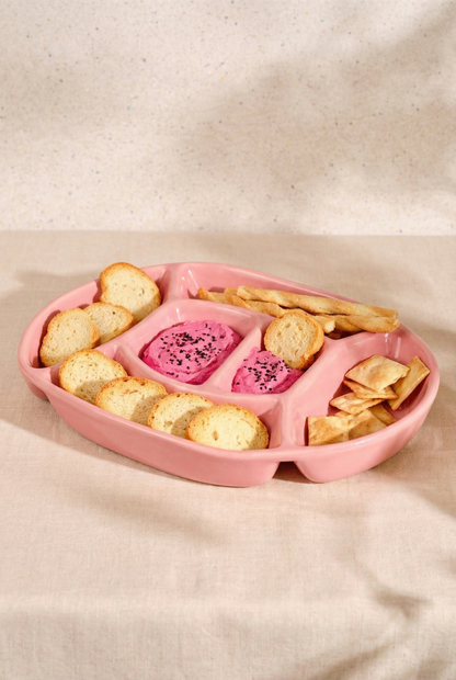 Snack Platter Pink Iris