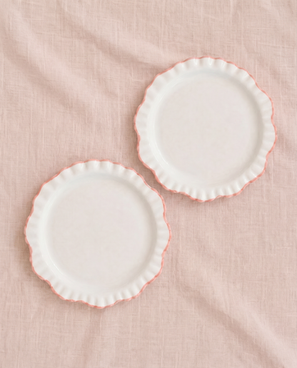 Dinner Plate Blush Charlie (Set of 2)
