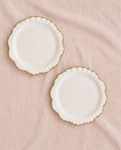 Dinner Plate Green Ollie  (Set of 2)