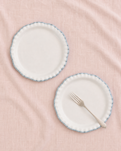 Dinner Plate Lightblue Anna (Set of 2)