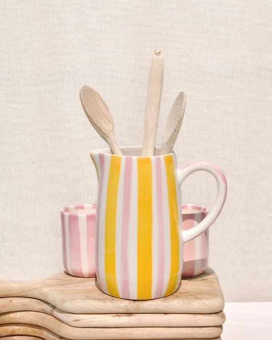 Jug Pink/Yellow Saar