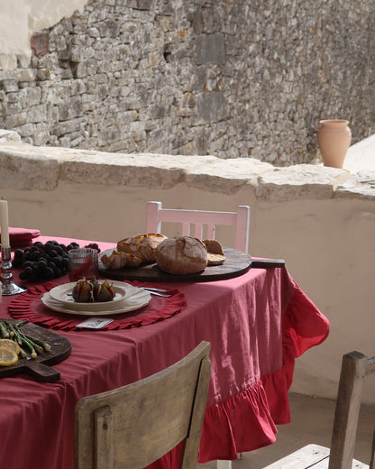 Tablecloth Burgundy Nova