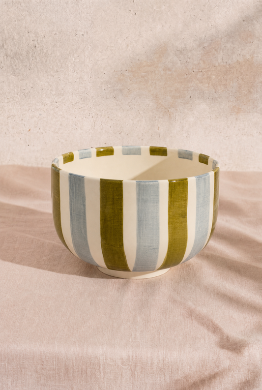 Bowl Green/Blue Mees