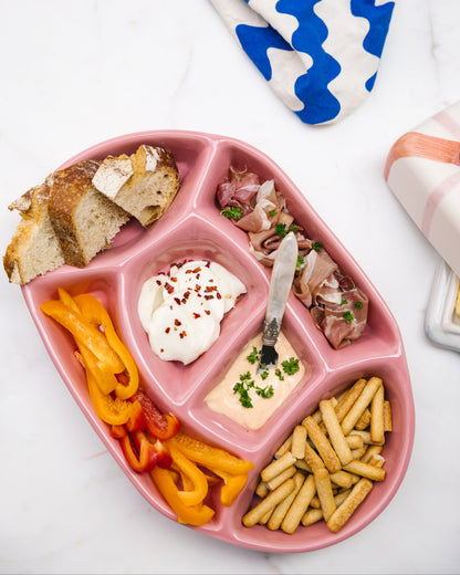 Snack Platter Pink Iris