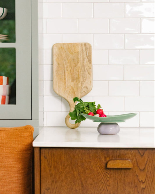 Milo Green/Purple Serving Tray