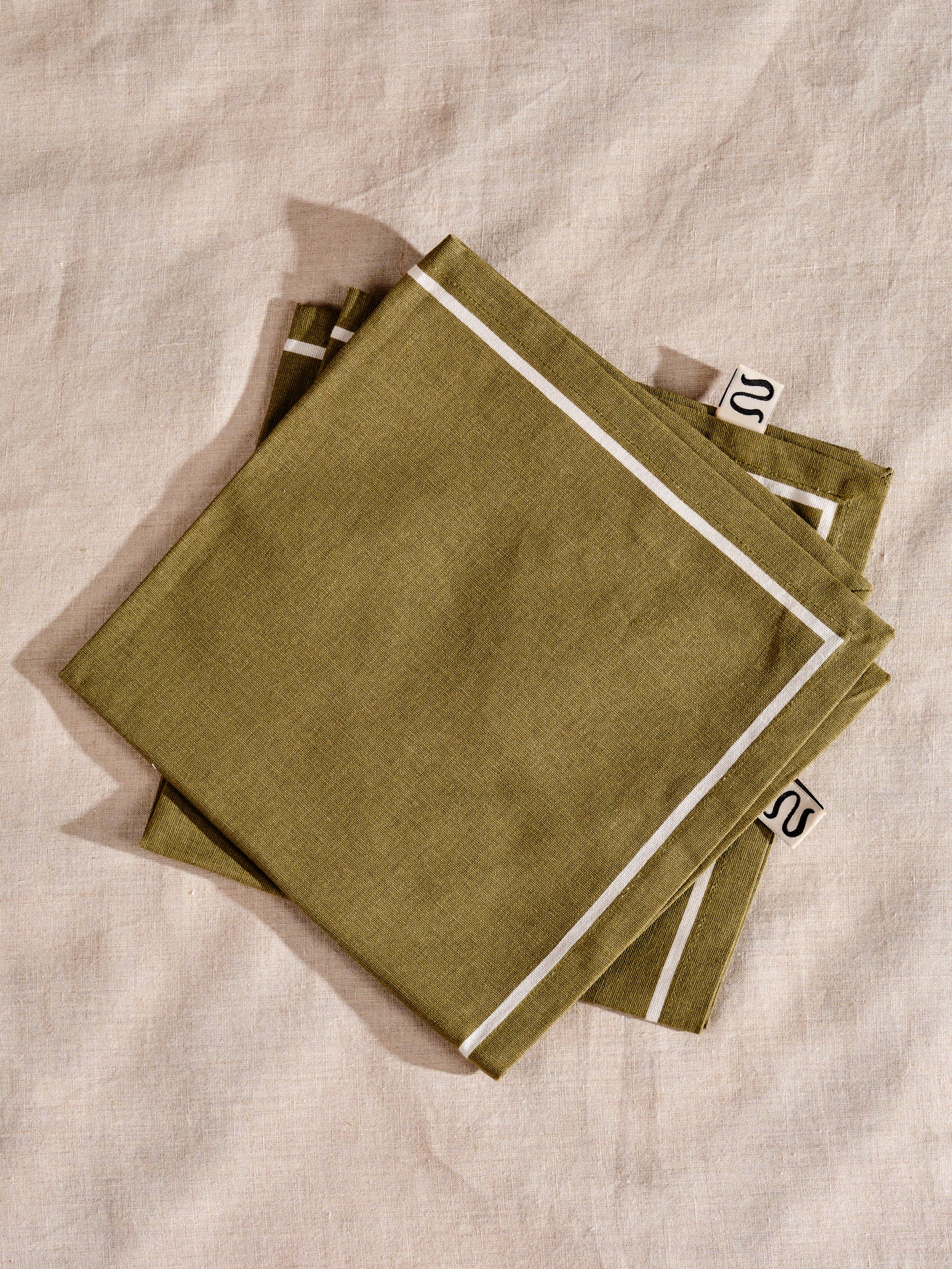 Napkin Green Robin (Set of 2)