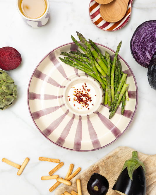 Chip'N Dip Bowl Purple Bobby