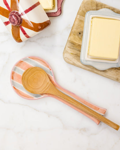 Spoonrest Lightblue / Blush Levi