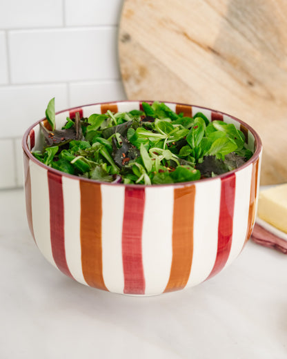 Bowl Copper/Burgundy Ruby