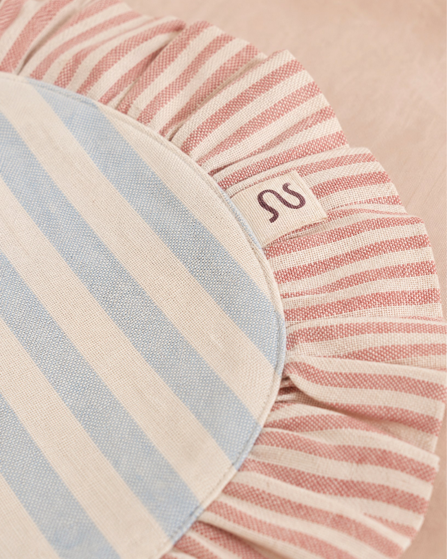 Placemat Lightblue / Blush Levi (set of two)