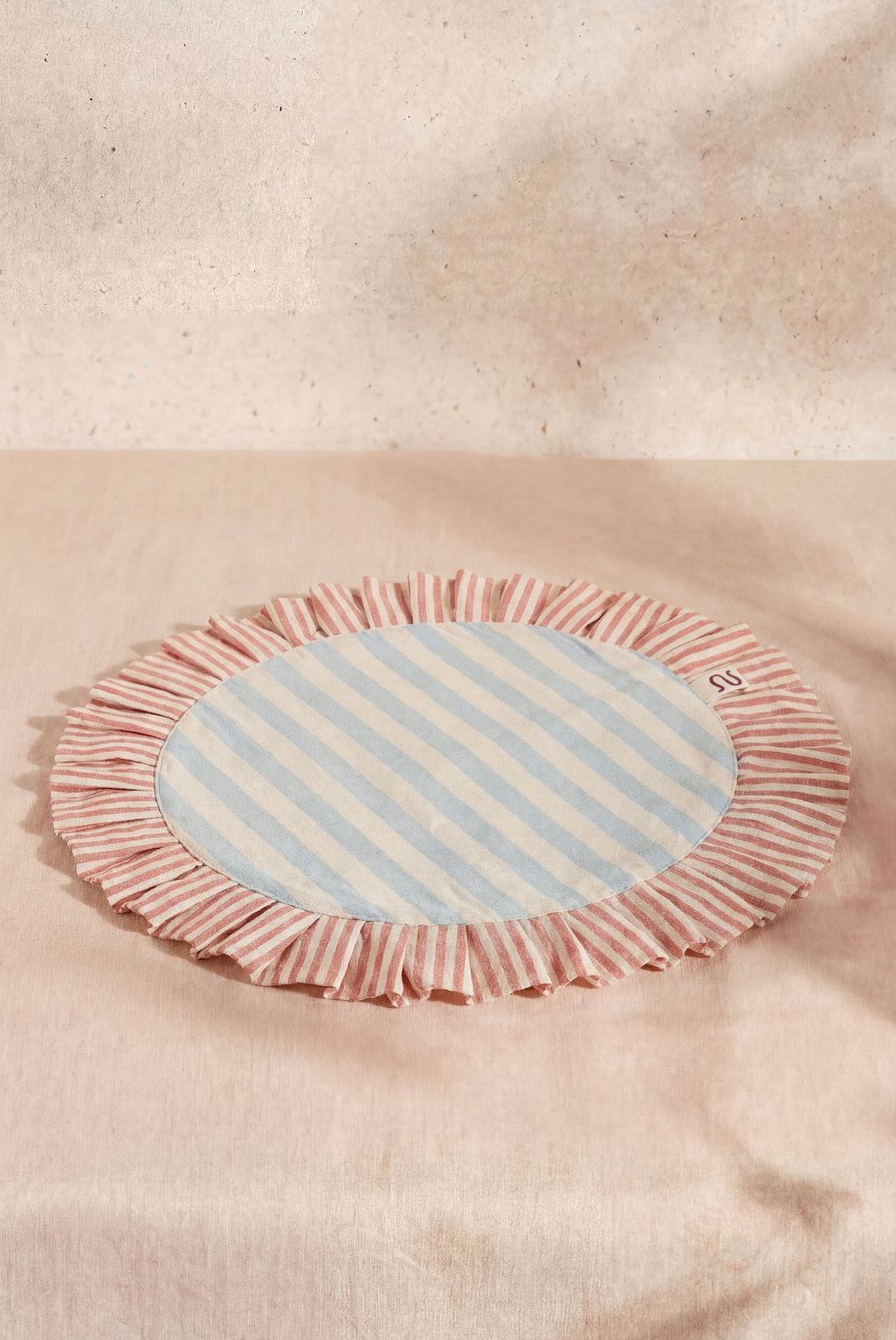Placemat Lichtblauw / Blush Levi (set van twee)
