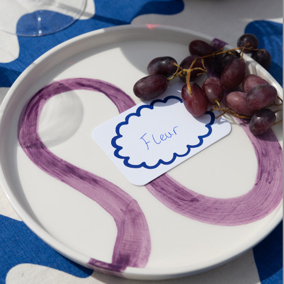 Nina Plate Purple