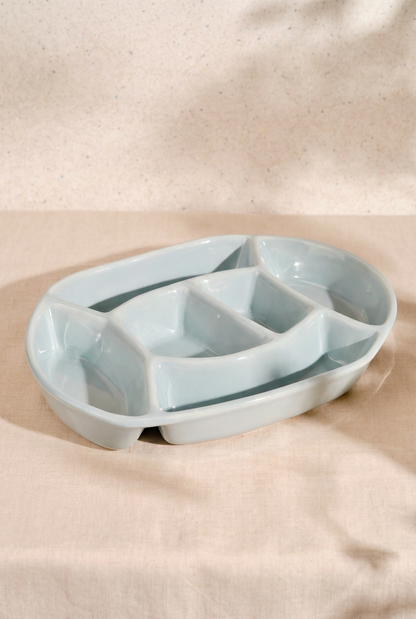 Snack Platter Lightblue Anna