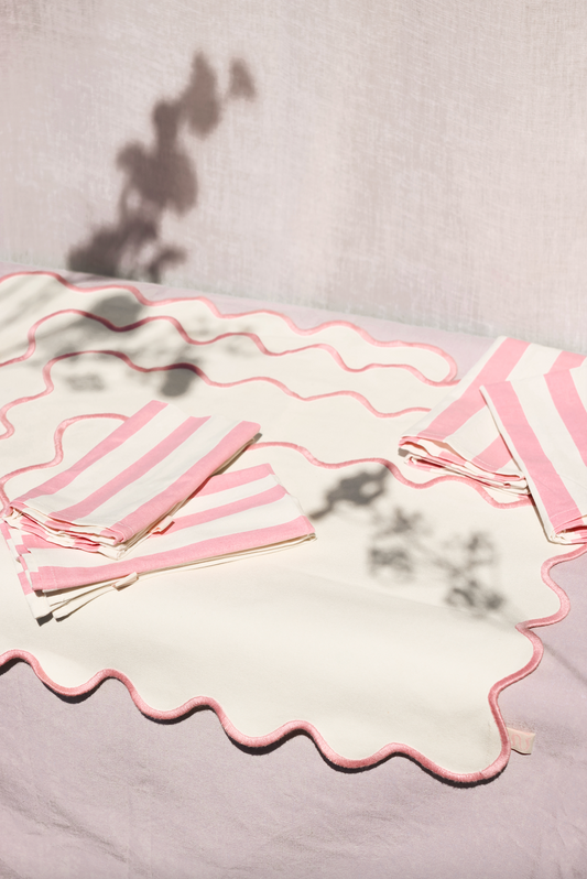 The Pink Iris Set - For Four