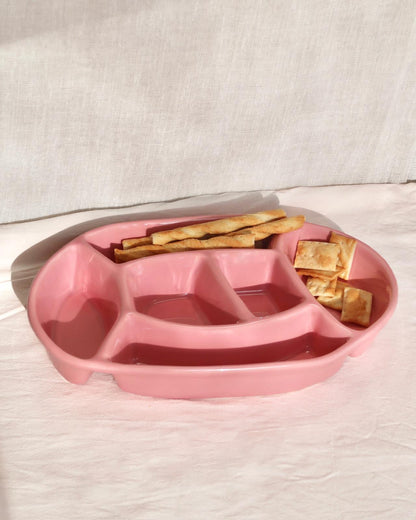 Snack Platter Pink Iris