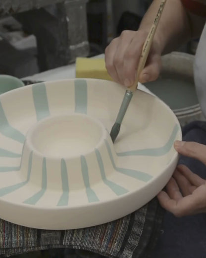 Chip'N Dip Bowl Green Sam